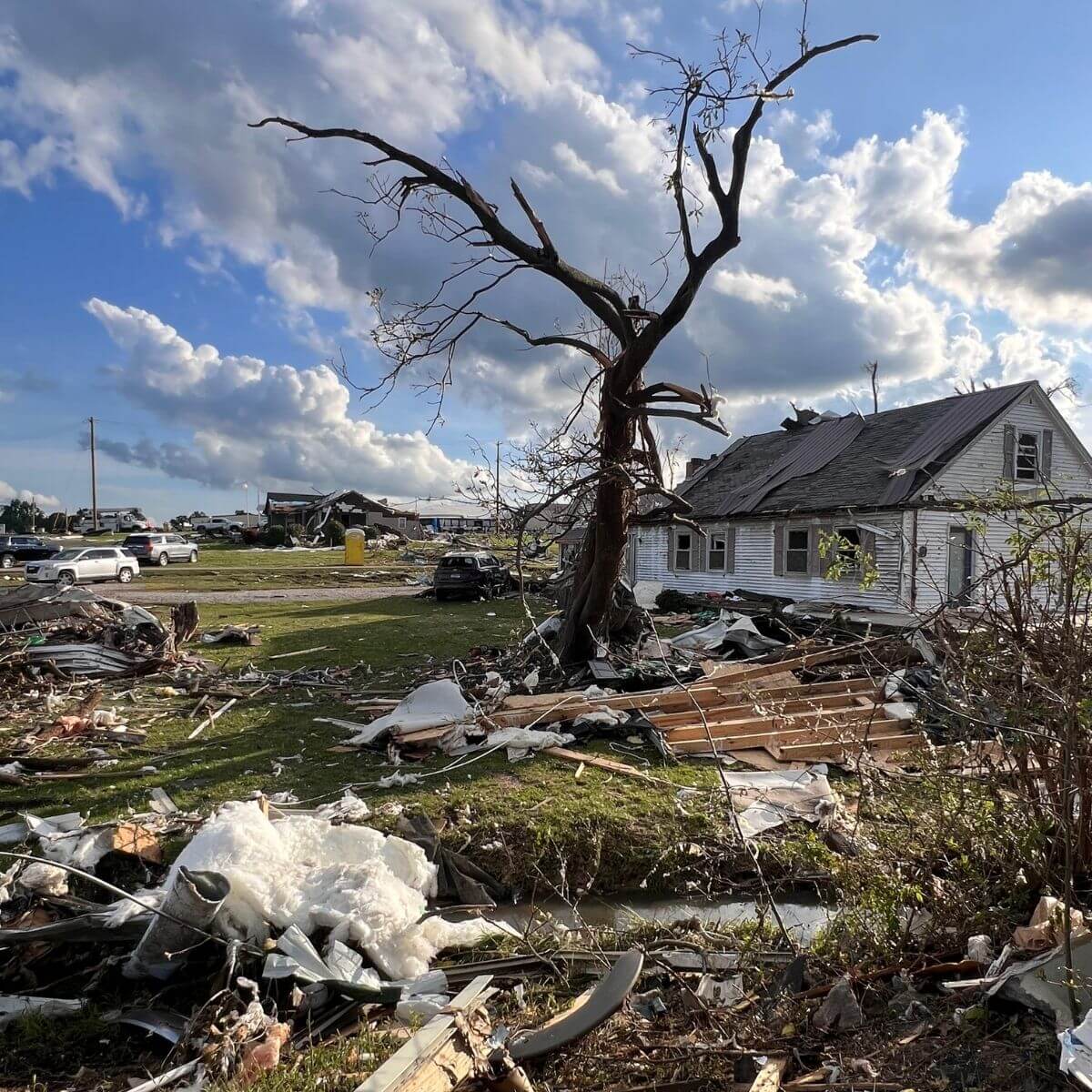 Destruction from KY tornadoes 2