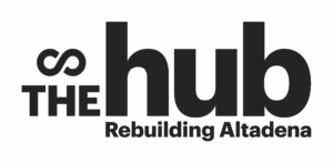 The Hub Rebuild Altadena Logo