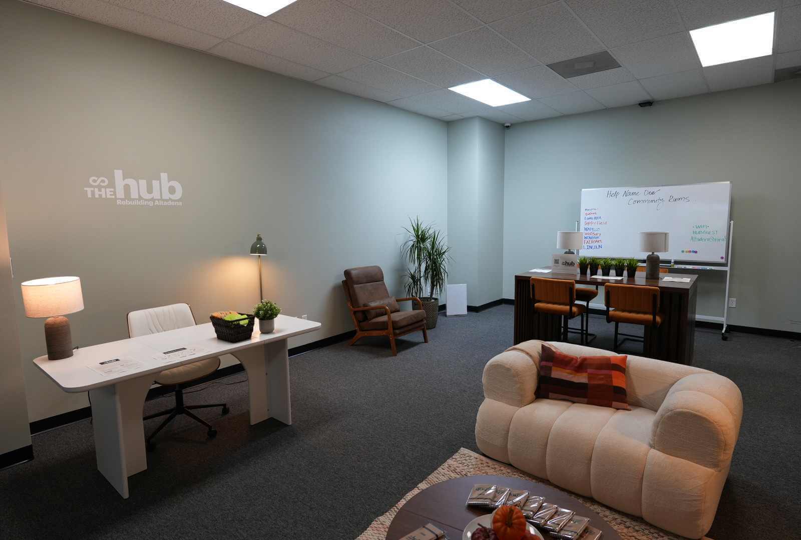 An interior photo of The Hub in Altadena
